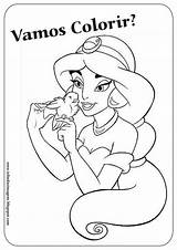 Jasmine Coloringcity sketch template