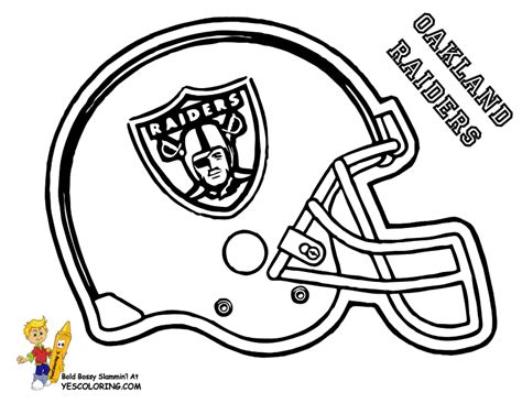 printable raiders logo coloring pages