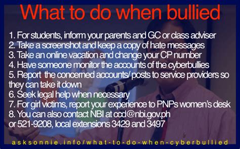 cyber bullied what are your options in philippines setting
