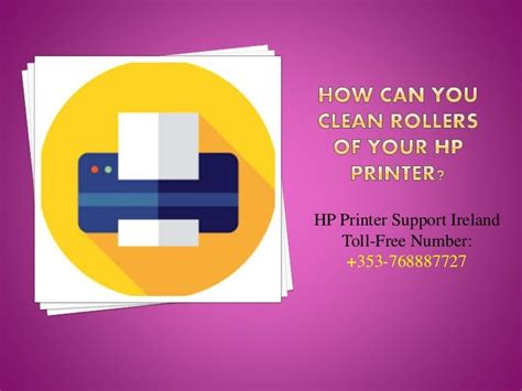 clean rollers   hp printer