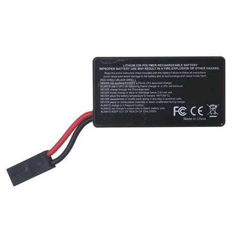 wee powerful rechargeable battery replacement  parrot ardrone  quadcopter mah