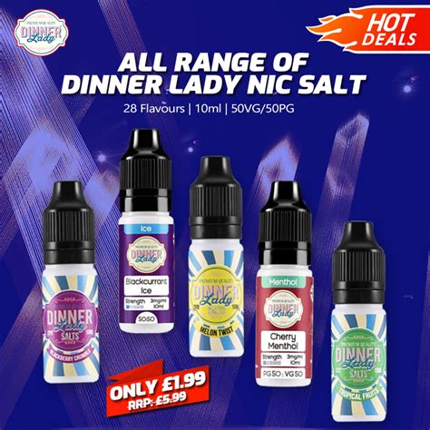 dinner lady nic salt ml uk vape deals
