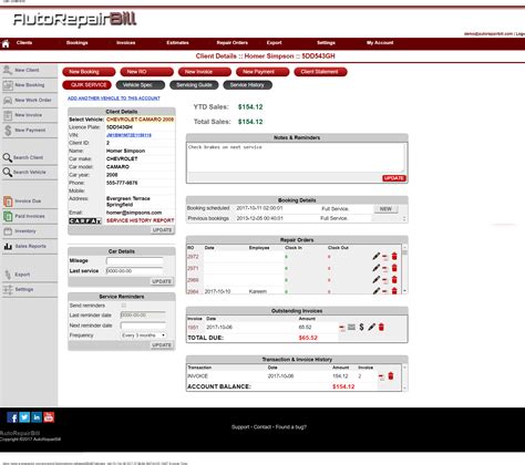 auto repair bill software reviews demo pricing