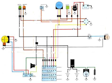 simple wiring diagram  motorcycle