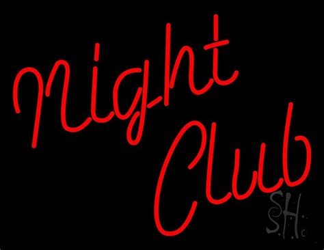 night club bar neon signclub neon sign   neon