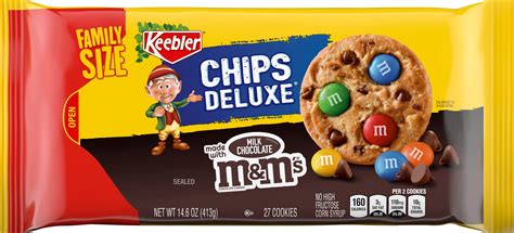 buy keebler chips deluxe cookies rainbow  mms chocolate candies