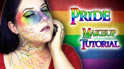 Pride Makeup Look Inspired By Lgbt Community Youtube
