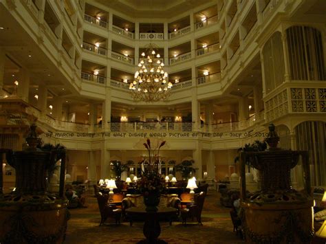 walt disney world picture   day grand floridians lobby
