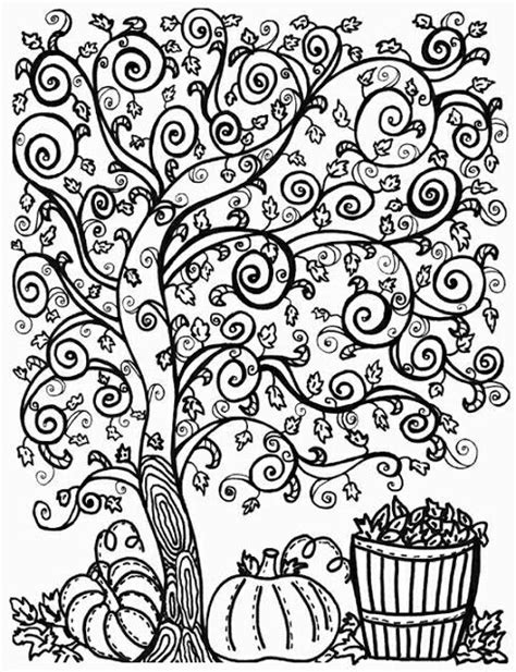 zentangle tree fall coloring pages coloring pages fall coloring sheets