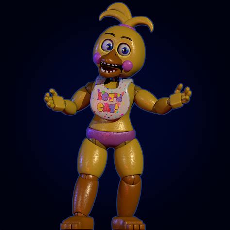 toy chica fnac style  bolygon  deviantart