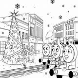 Thomas Coloring Train Pages Printable Christmas Print Colouring Toddlers Tank Engine Drawing Kids Motown Activities Birthday Comments Friends Getdrawings Library sketch template