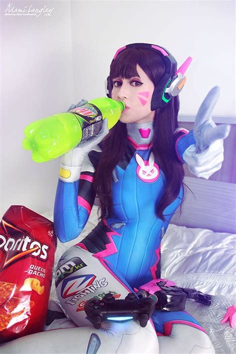 d va by adami langley on deviantart overwatch cosplay