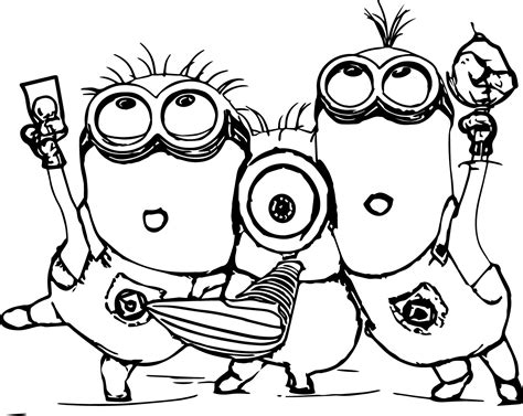 minion coloring pages  coloring pages  kids