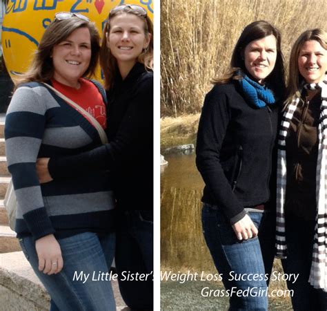 sisters weight loss success story grass fed girl