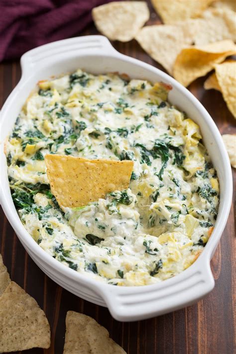 homemade spinach dip aria art