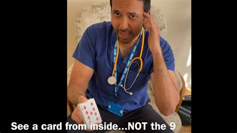 doctor uses magic tricks to help patients cope with anxiety itv news