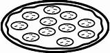 Pizza Coloring Pages Coloring4free Preschooler Pepperoni Toppings Related Posts Cute Template sketch template