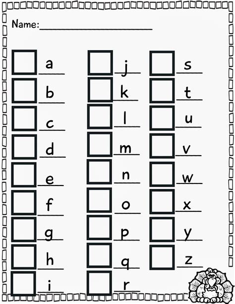 kindergarten upper case  case worksheet printable worksheets