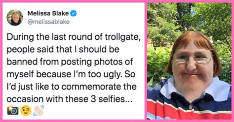 woman goes after internet trolls by sending them selfies in response to