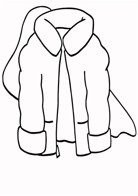 winter clothing coloring pages  preschool clothes vrogueco