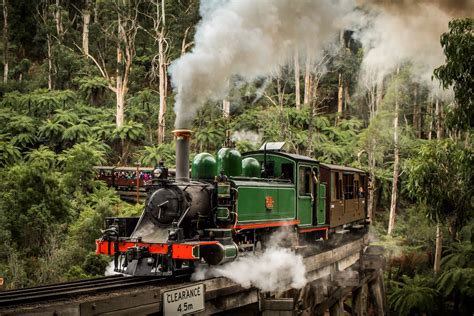 puffing billy railway train prices ticket booking map timetable vic