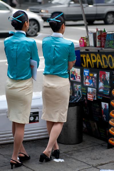 The Uniform Girls [pic] Korean Air Hostess