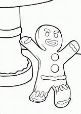 Coloring Pages Shrek Third sketch template