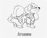 Pokemon Coloring Pages Fire Arcanine Pngkit sketch template