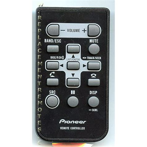 pioneer qxe pn qxe car audio system remote control refurbished walmartcom