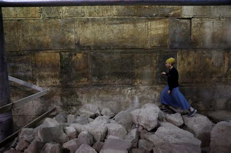 Israël Des Découvertes Archéologiques Au Mur Des Lamentations Photos
