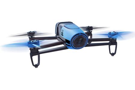 drone parrot bebop drone bleu  darty