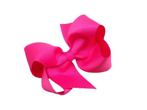 Hot Pink Hair Bow Hot Pink Boutique Bow Hot Pink Bow 4