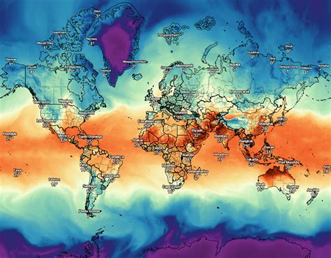 interactive weather forecast map vivid maps