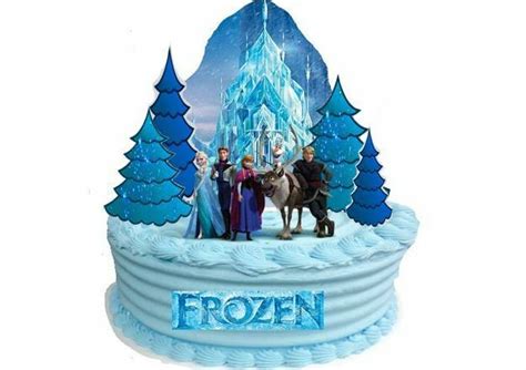 edible disney frozen castle wafer standup birthday party decoration cake toppers ebay