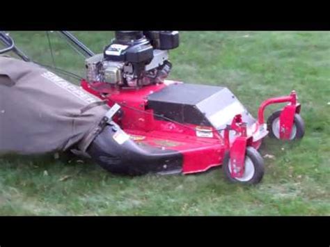 snapper hwpsrv  high wheel mower  sale   bay youtube