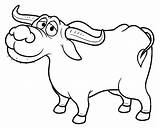 Buffalo Coloring Pages Cape Getcolorings sketch template
