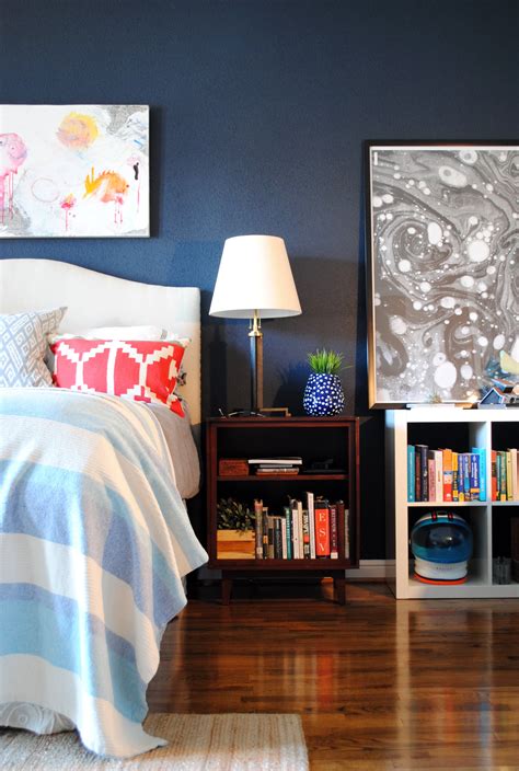bold beautiful blue wall paint colors apartment therapy