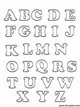 Alfabet Sjablonen sketch template