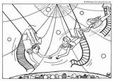 Circus Coloring Pages Trapeze Kids Artists Color Activities Sheets Print Printable Drawings Hellokids 450px 34kb sketch template
