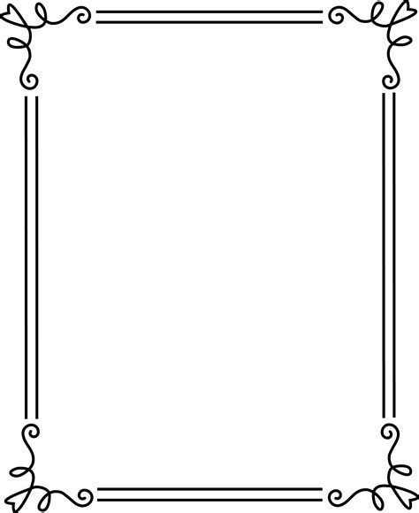 page borders  microsoft word    clipart png