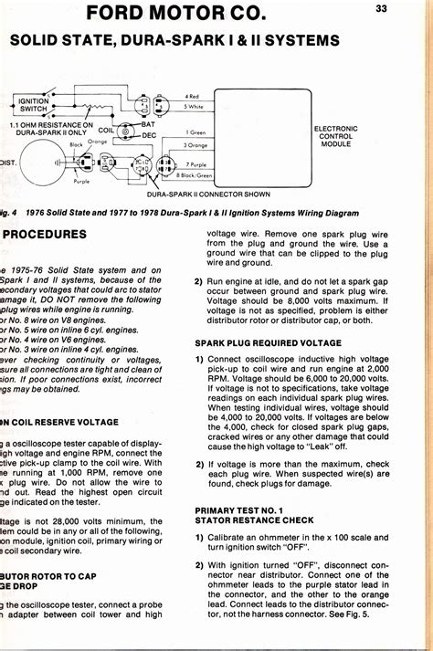 duraspark ii wiring  needed ford truck enthusiasts forums