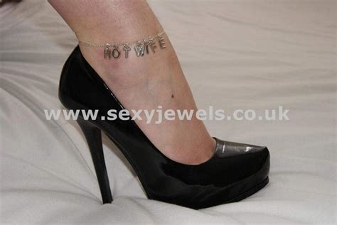 Hotwife Anklet Premium Ankle Chain Jewellery Fetish Cuckold Etsy