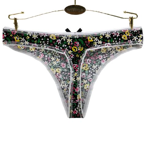 custom teen printed floral underwear womens thongs buy womens thongs