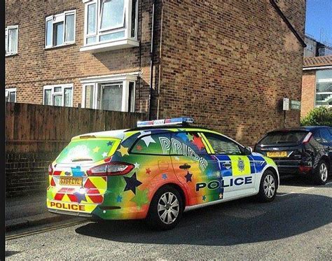uk cops create taxpayer funded gay police car for pride event breitbart