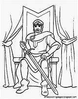 Excalibur Coloring Pages sketch template