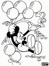 Coloring Pages Disney Years Mickey Mouse Year Da Balloons Printable Ann Kids Eve Getcolorings Pagine Print Drawing 1049 Color Colorare sketch template