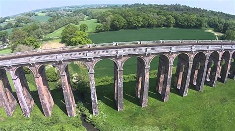 ouse valley viaduct balcombe uk drone photography