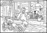 Gromit Wallace Coloring Kids Visit Pages Colouring sketch template