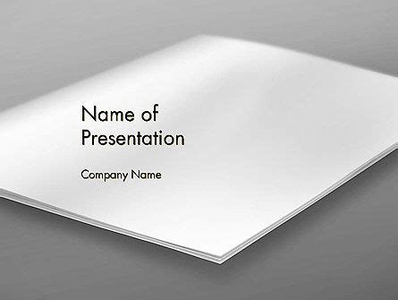 blank brochure  white background powerpoint template backgrounds