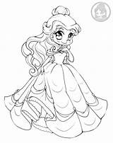 Princesse Yampuff Adulte sketch template